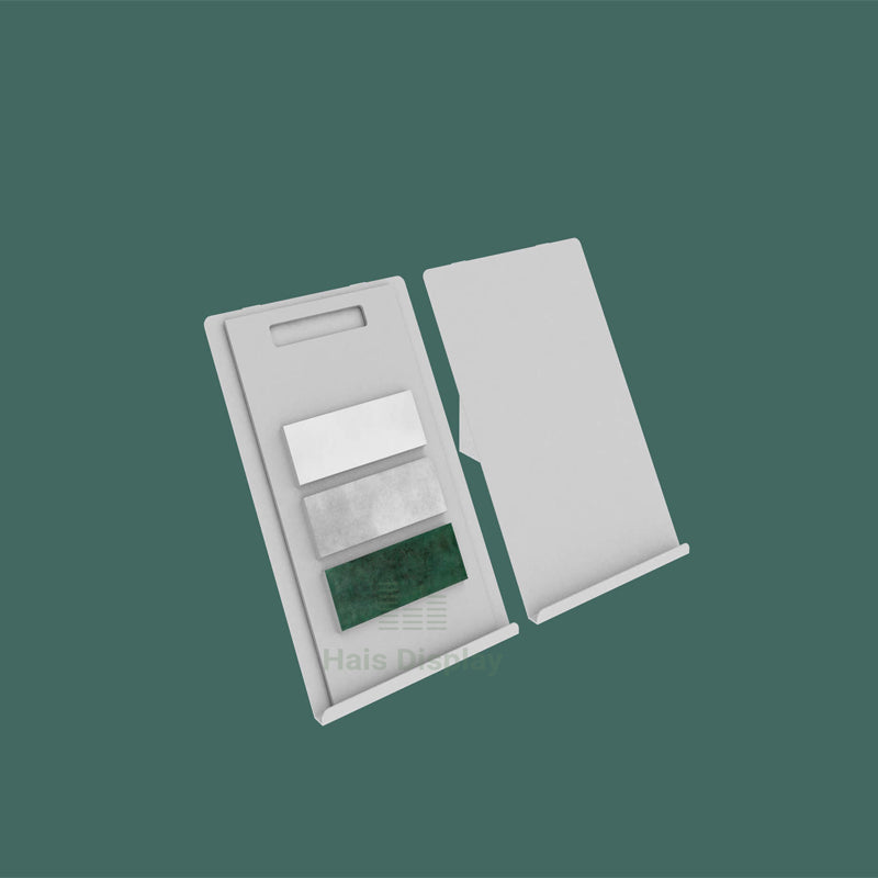 Présentoir d'échantillons de carreaux de céramique multiples