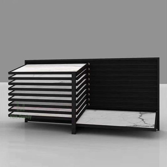 Recline Stone Granite Tile Display Stand