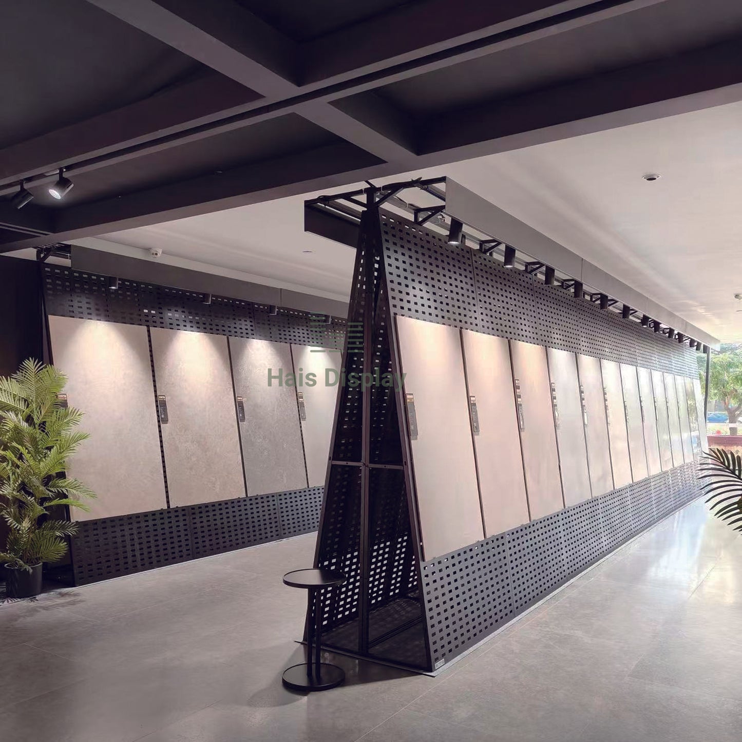 Double-Sided Ceramic Display Stand