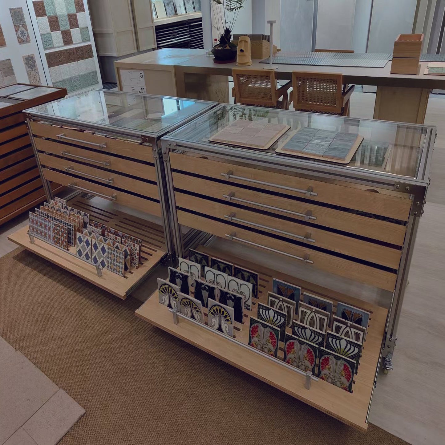 Slab Sample Storage Island - Z04