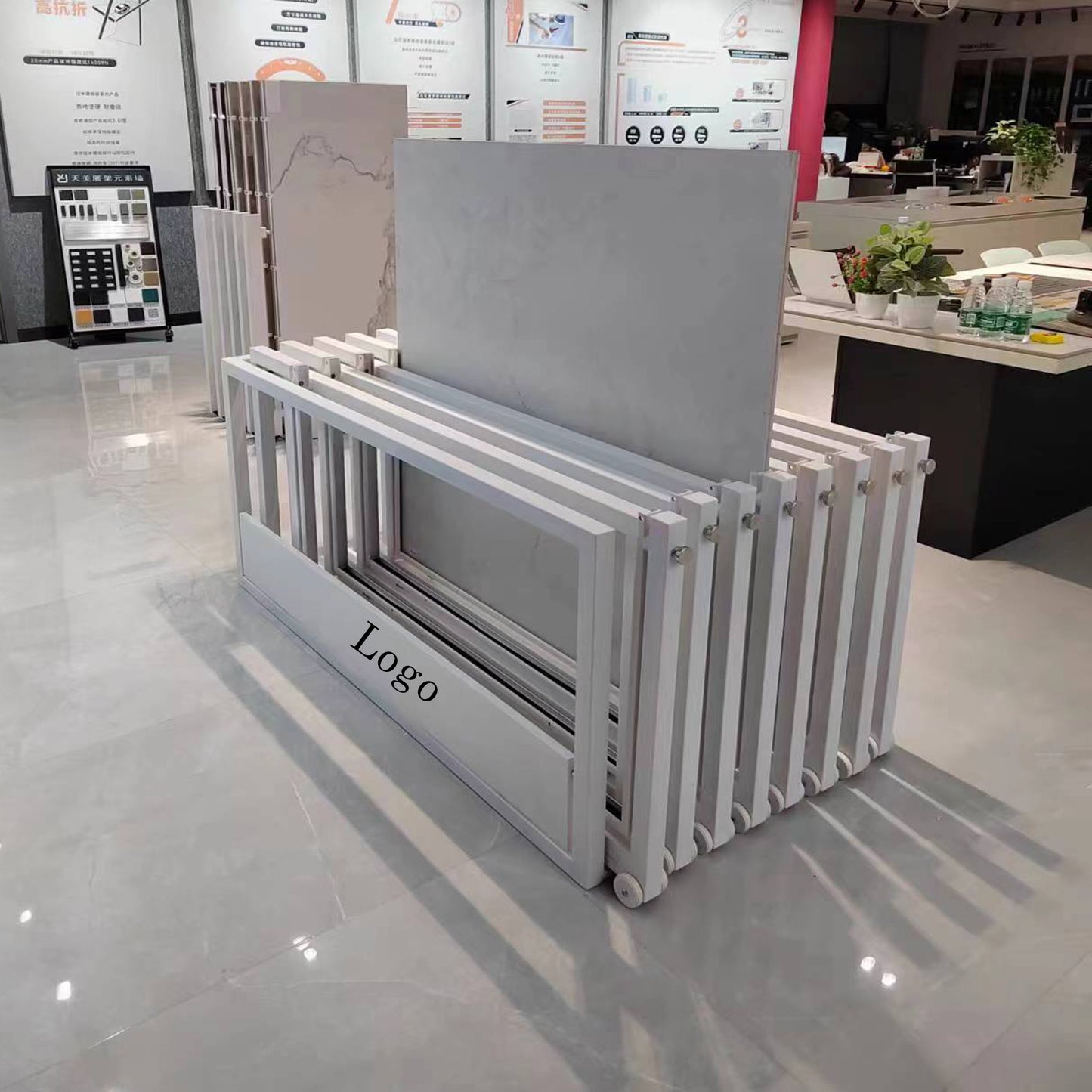 Rotating Tile Stand, 1200x1200, D-13