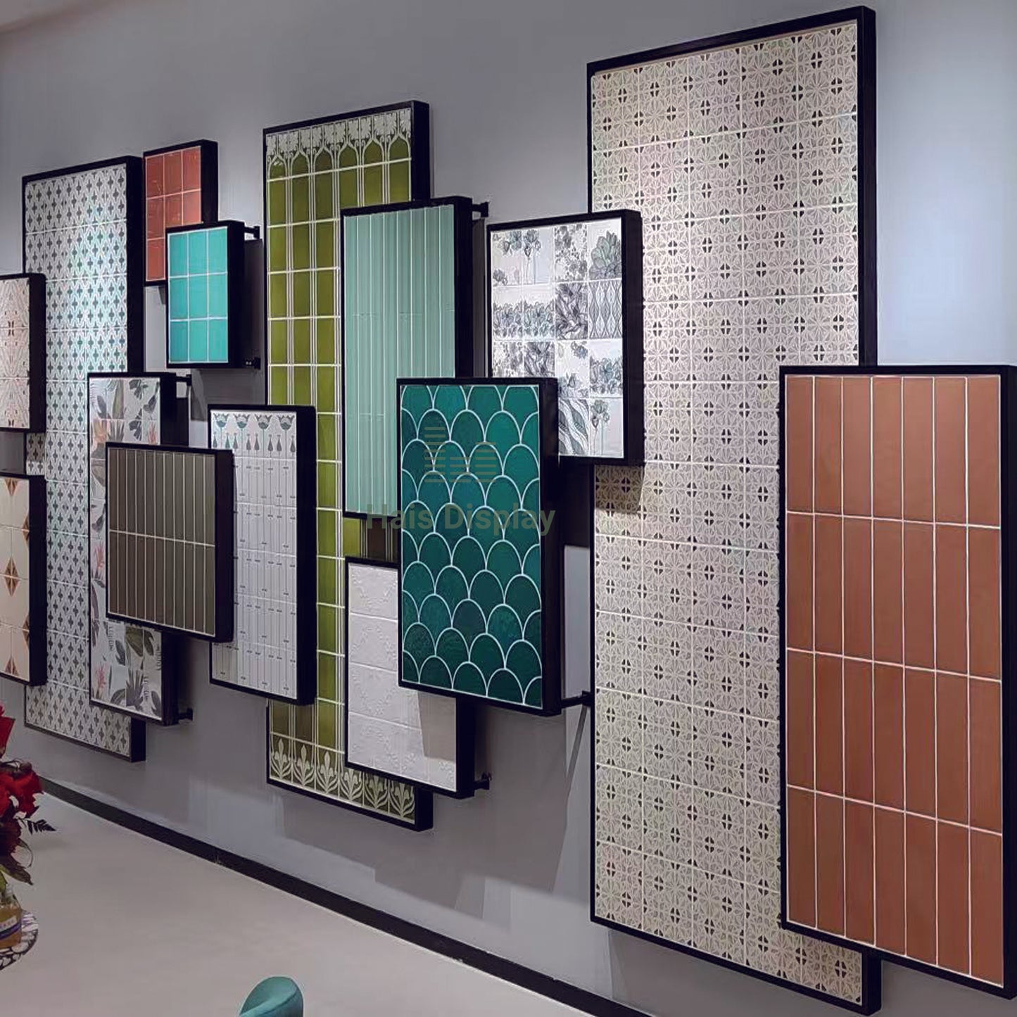 Panneau d'affichage en mosaïque - 1148x2800mm - Stock prêt