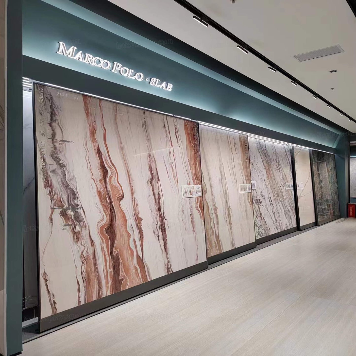 Slab Continuous Pattern Bevel Stand, M11-B