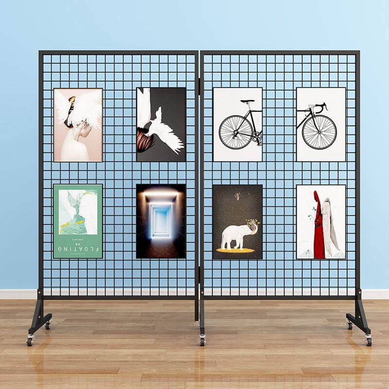 Grid Artwork Rack for Exhibition