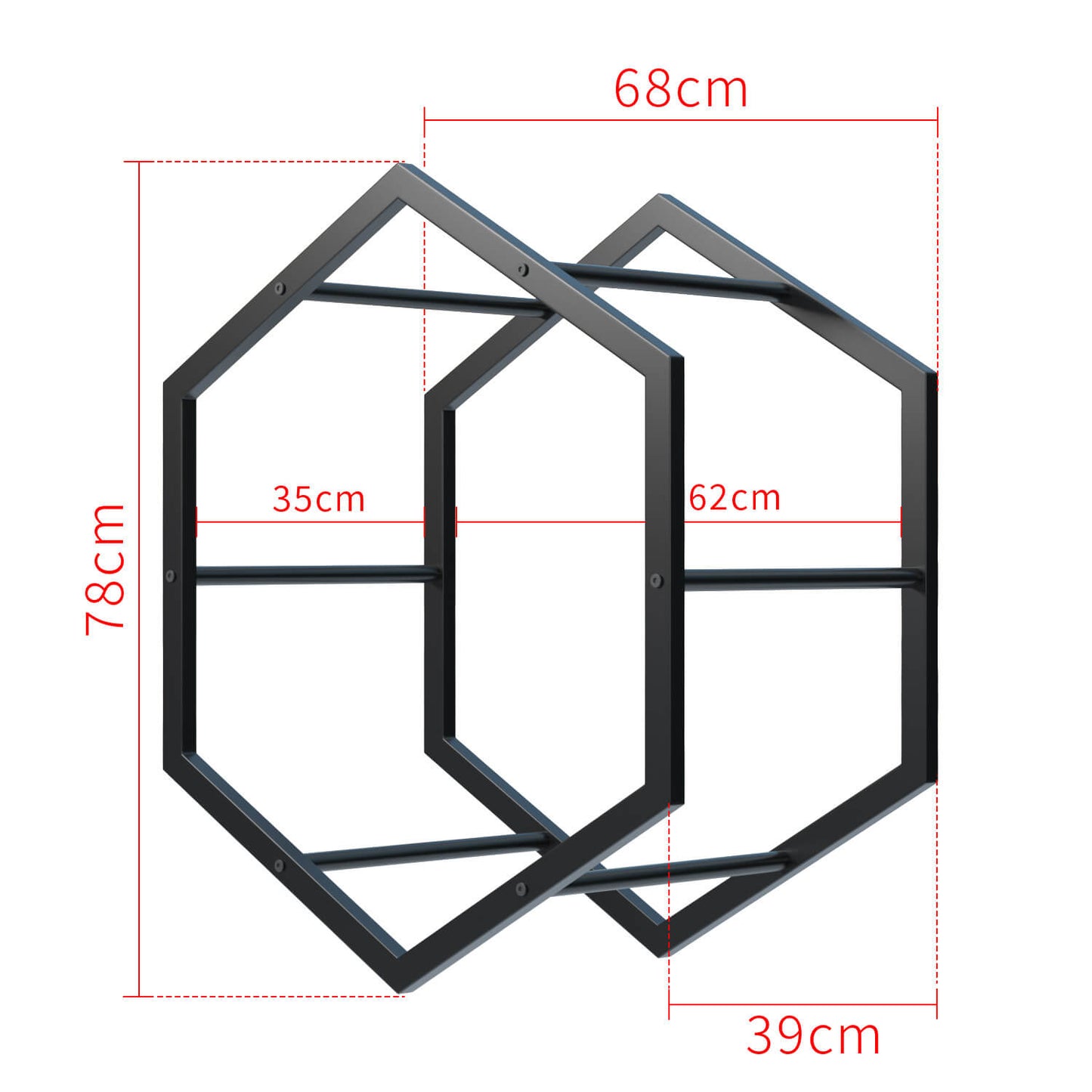 Présentoir à carreaux en céramique avec roulettes