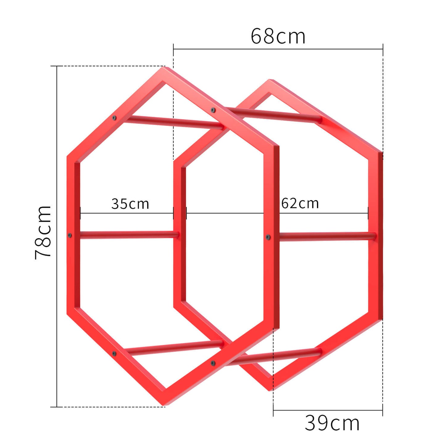 Présentoir à carreaux en céramique avec roulettes