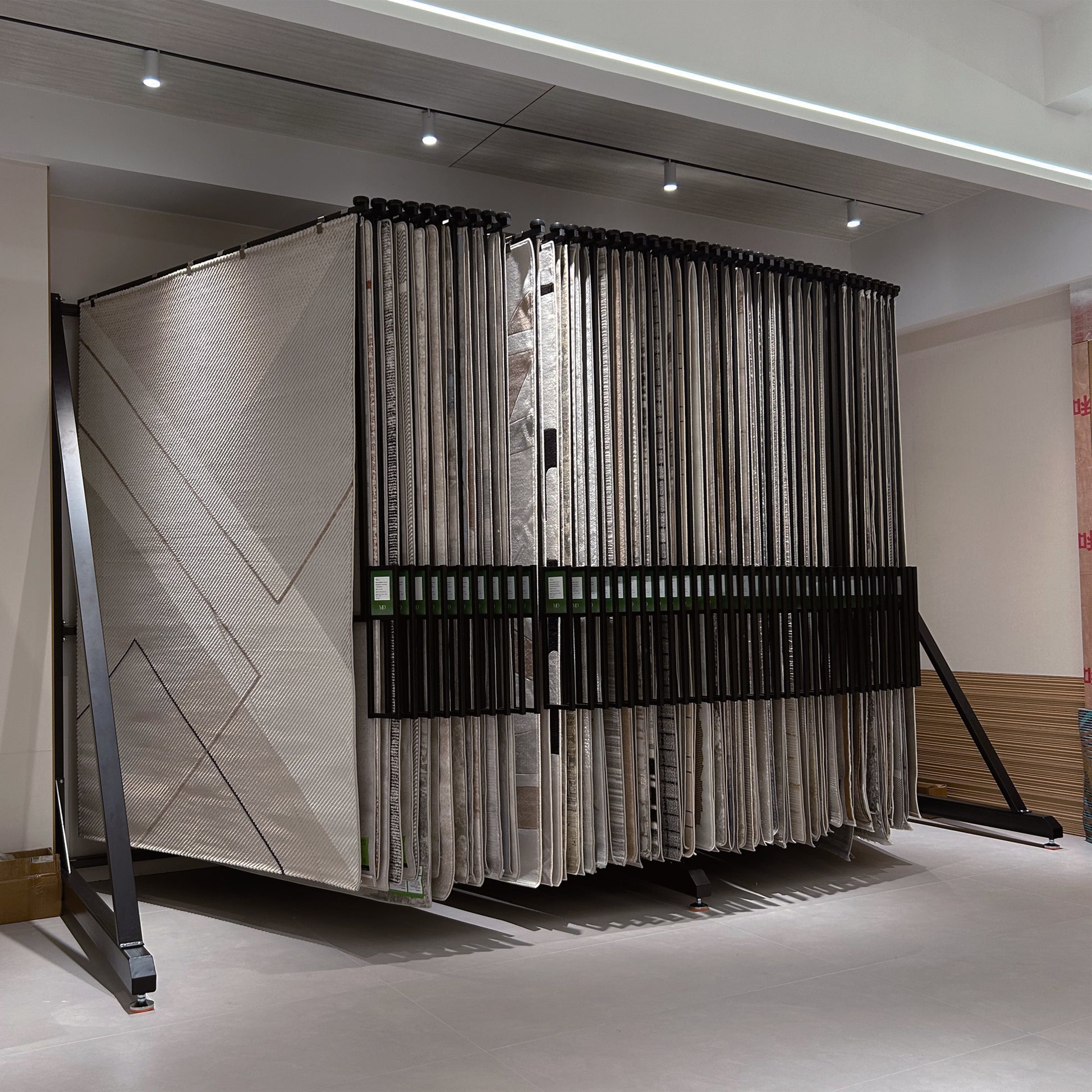 rug storage rack
