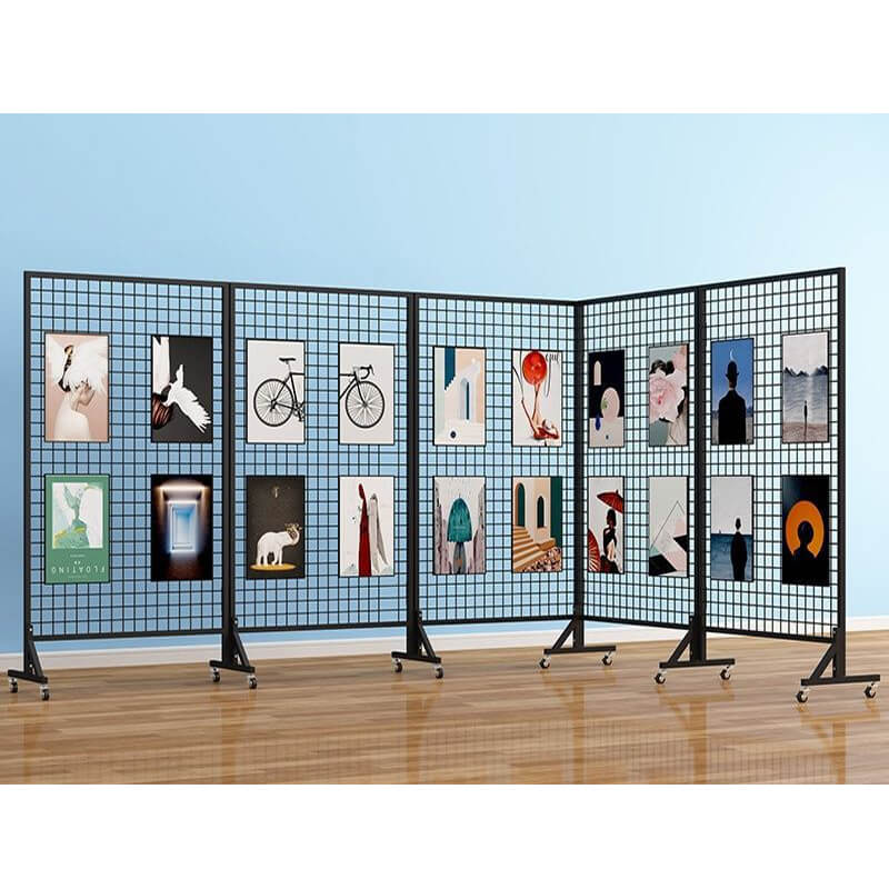 Grid Artwork Rack for Exhibition