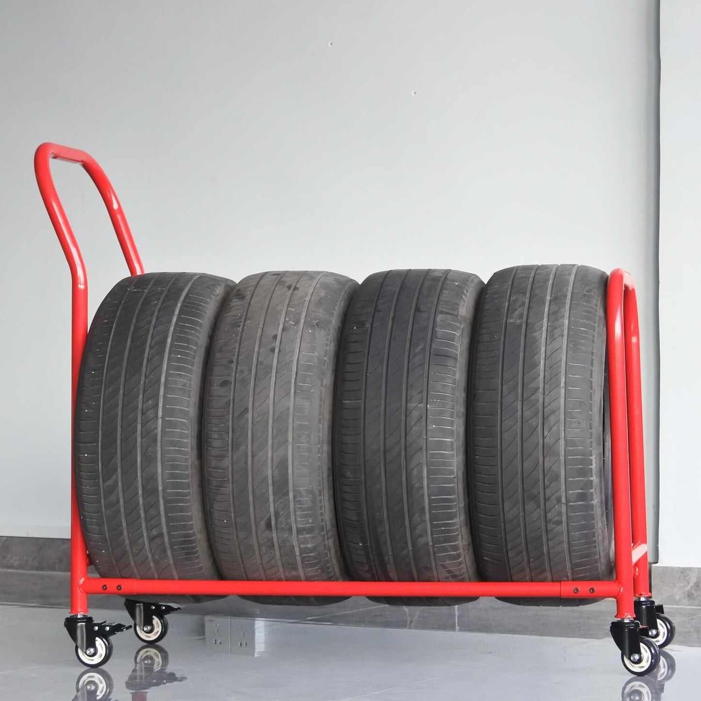 حامل عرض بلاط السيراميك مع بكرات