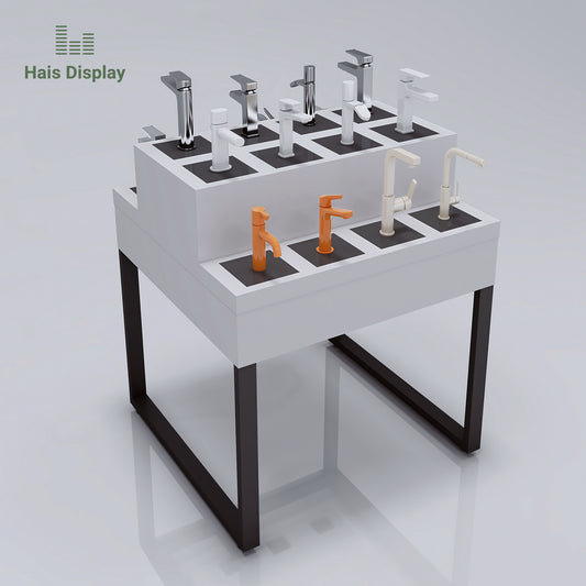 faucet island display unit