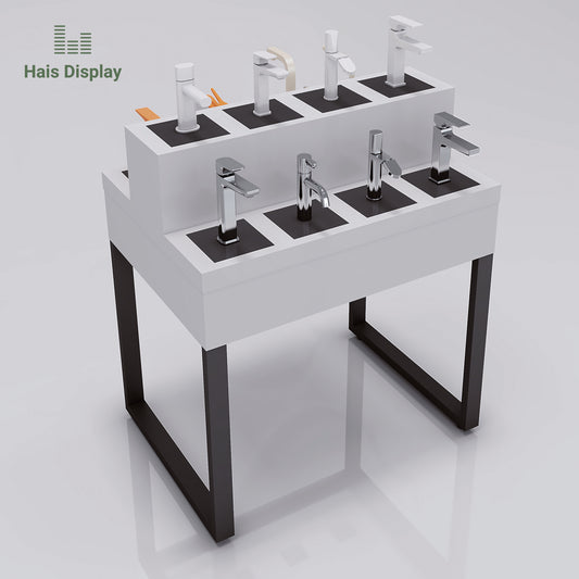 bathroom fixture display stand