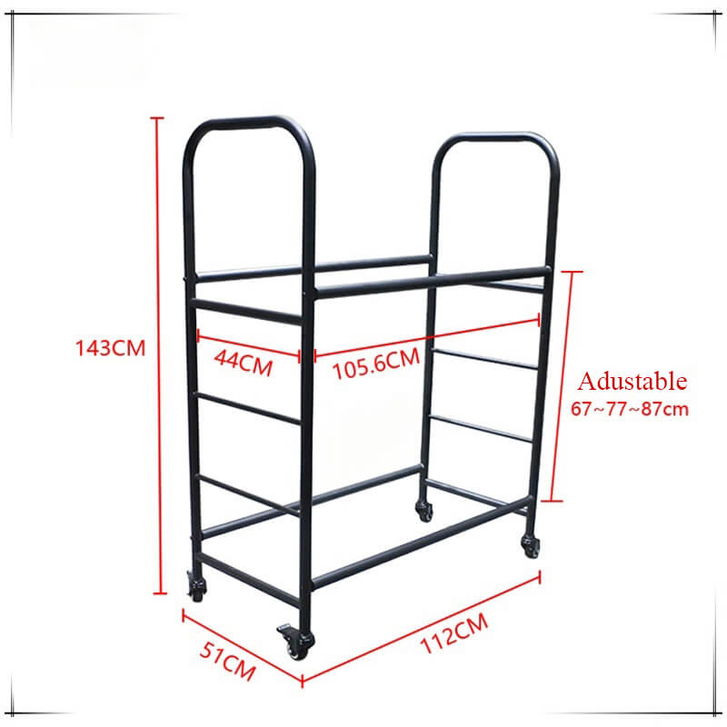 حامل عرض بلاط السيراميك مع بكرات