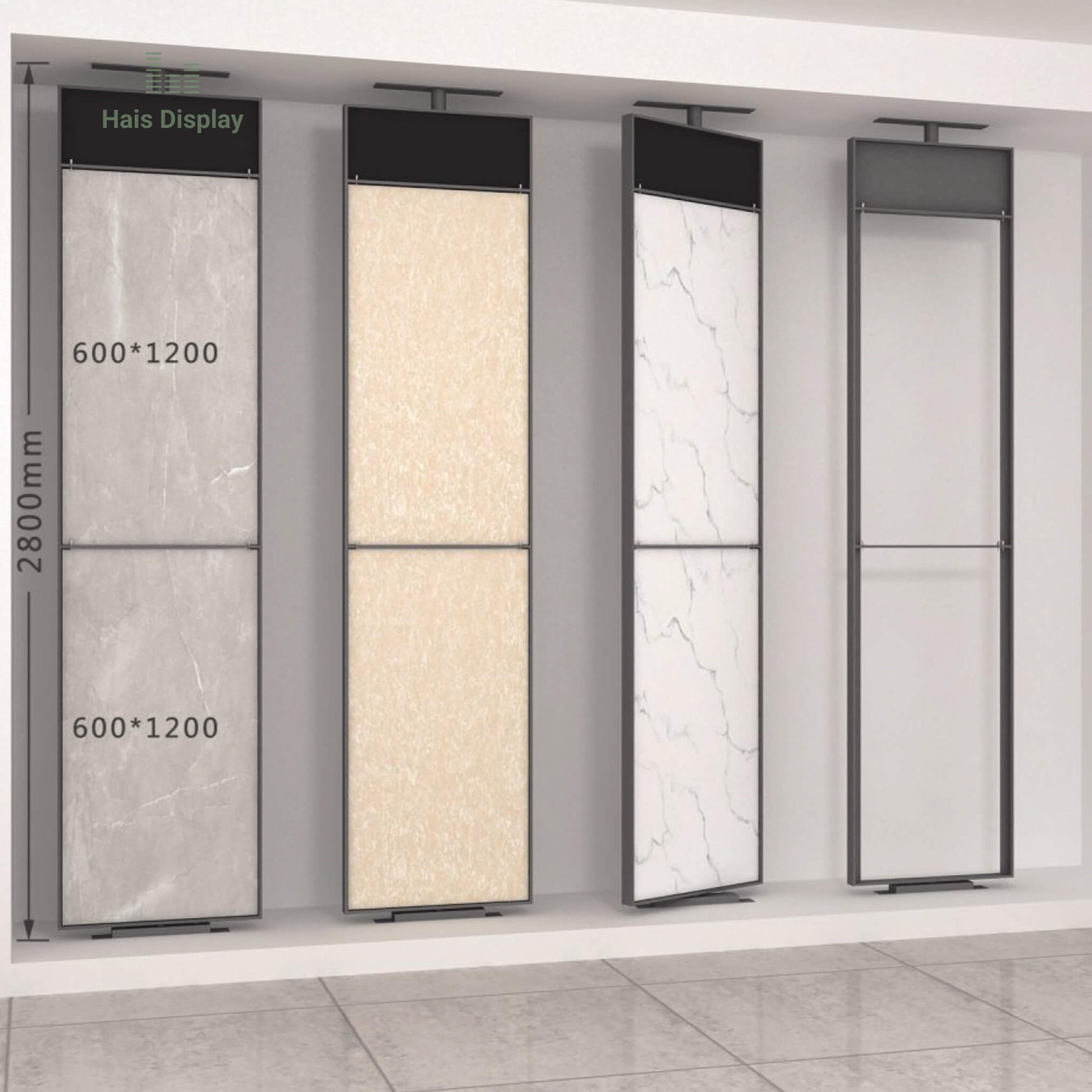 Rotating Ceramic Displays Rack |Hais Display