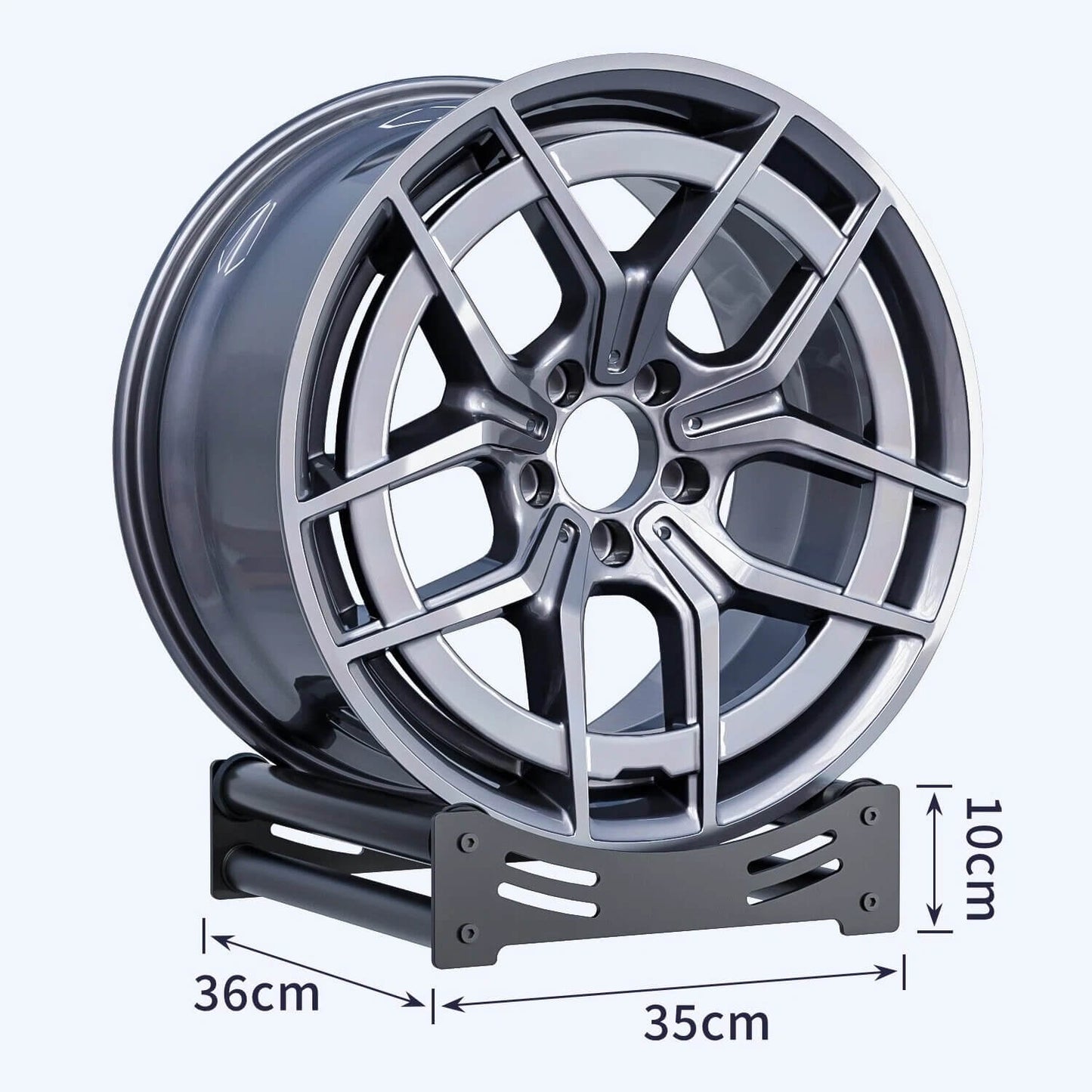 حامل عرض بلاط السيراميك مع بكرات