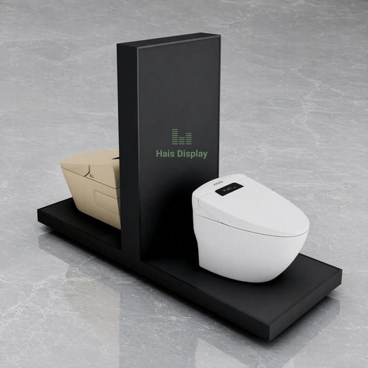Premium Dual-Sided Smart Toilet Display Stand