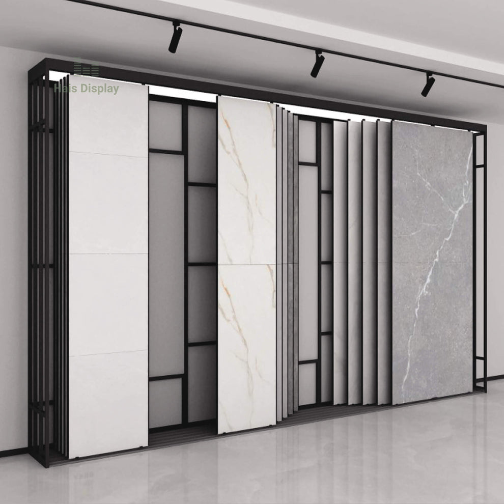 Multi-Specification Parallel Sliding Tile Display | Heavy-Duty Pull-Out ...