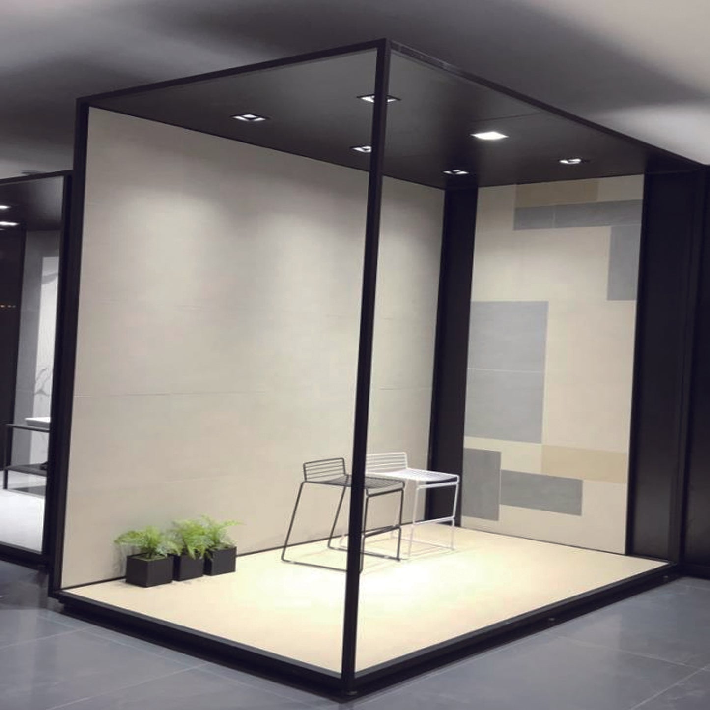 Tile Simulation Frame Box Showroom – Hais Display