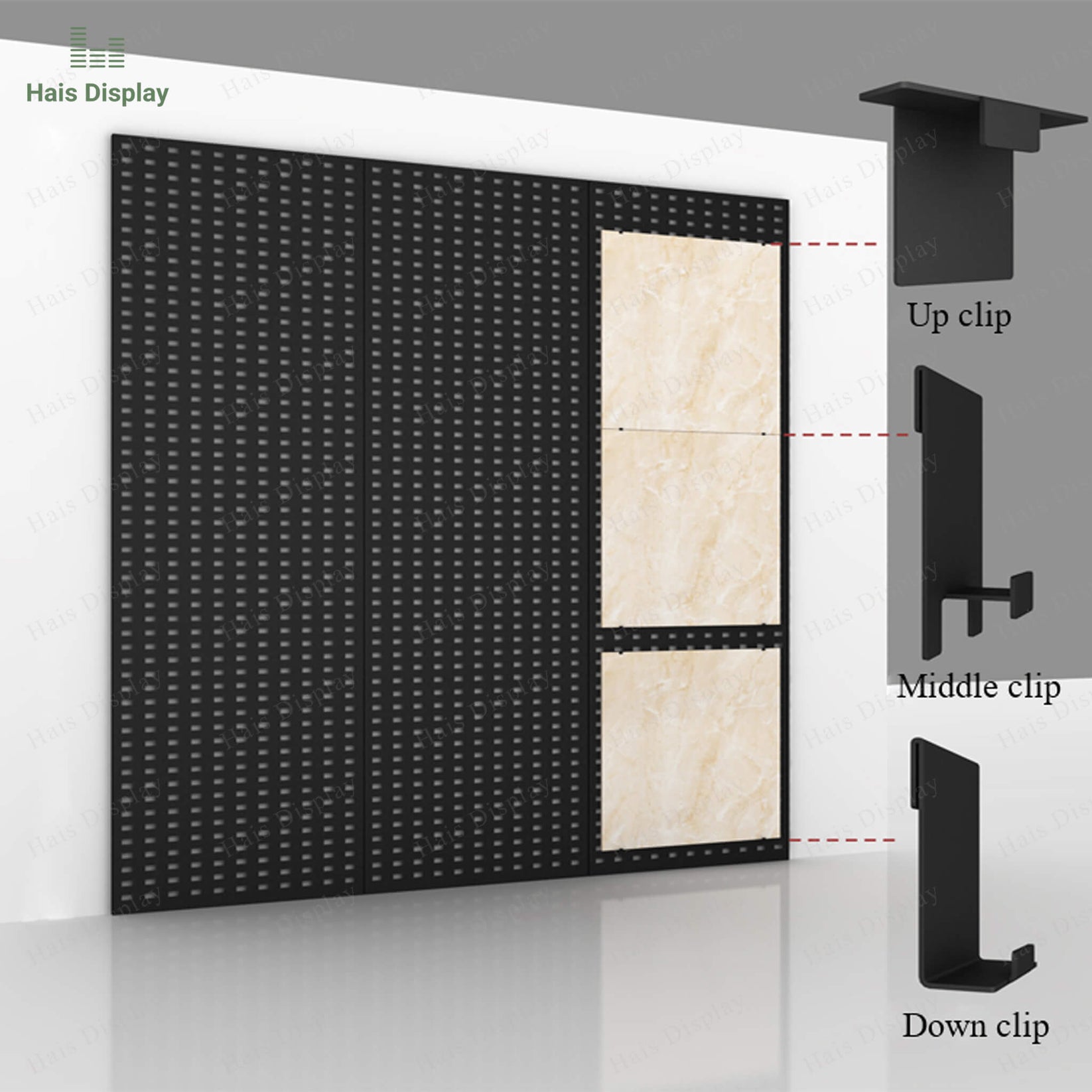 Showroom Slatwall Tile Panels｜Hais Display