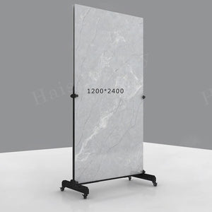 Ceramic Tile Display Stand With Rollers