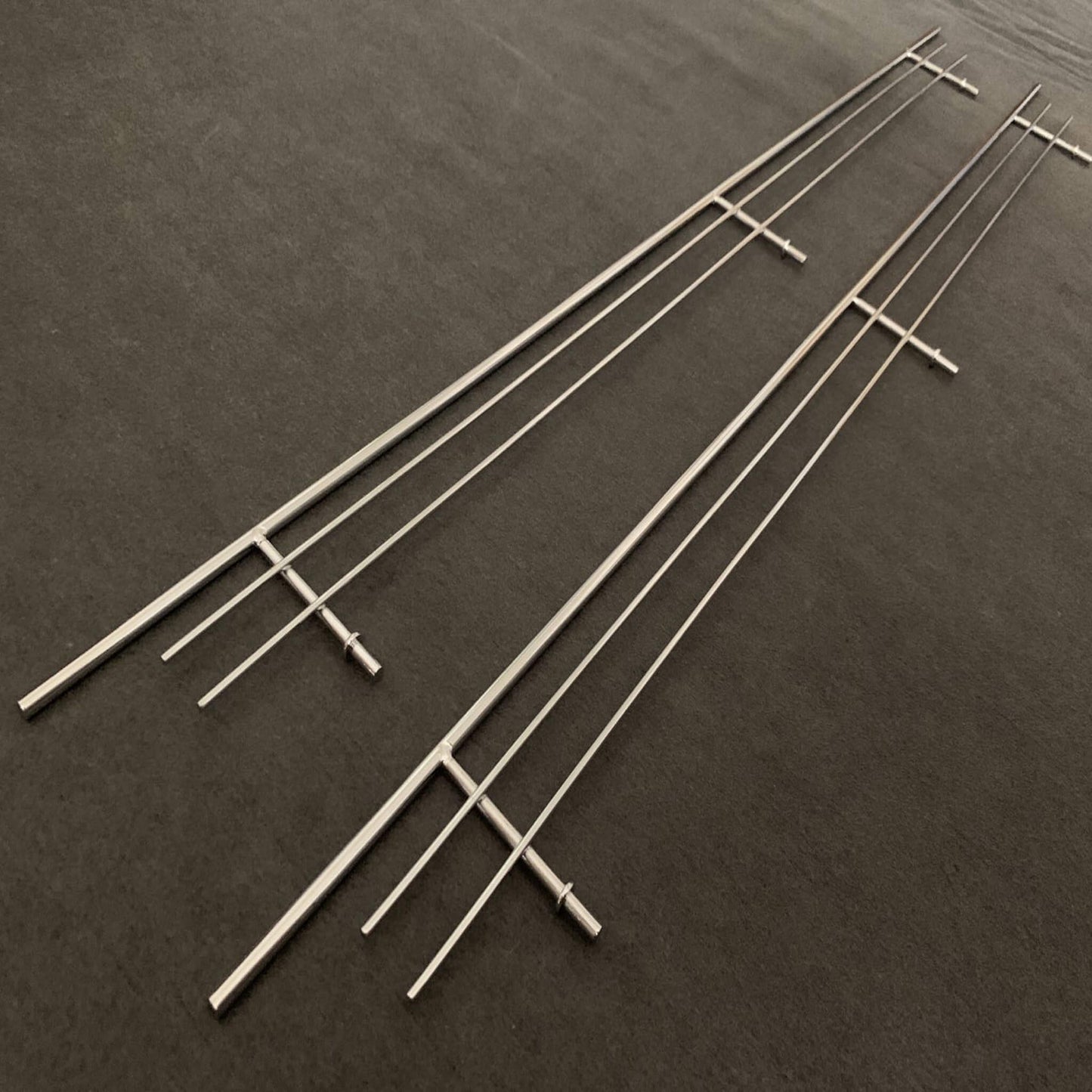 46 1/2 Inch Width Sidelines Closet Shoe Rails