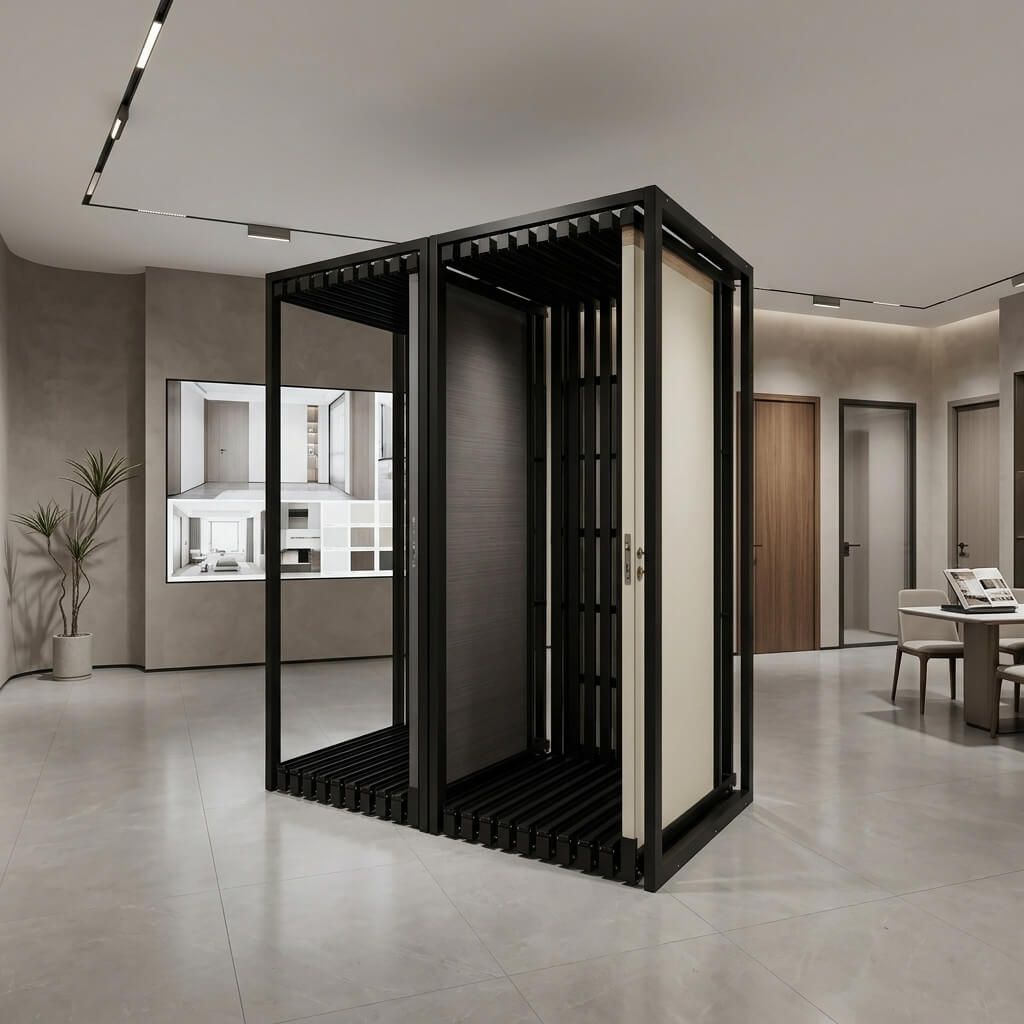 cabinet door display