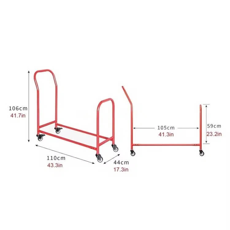 حامل عرض بلاط السيراميك مع بكرات