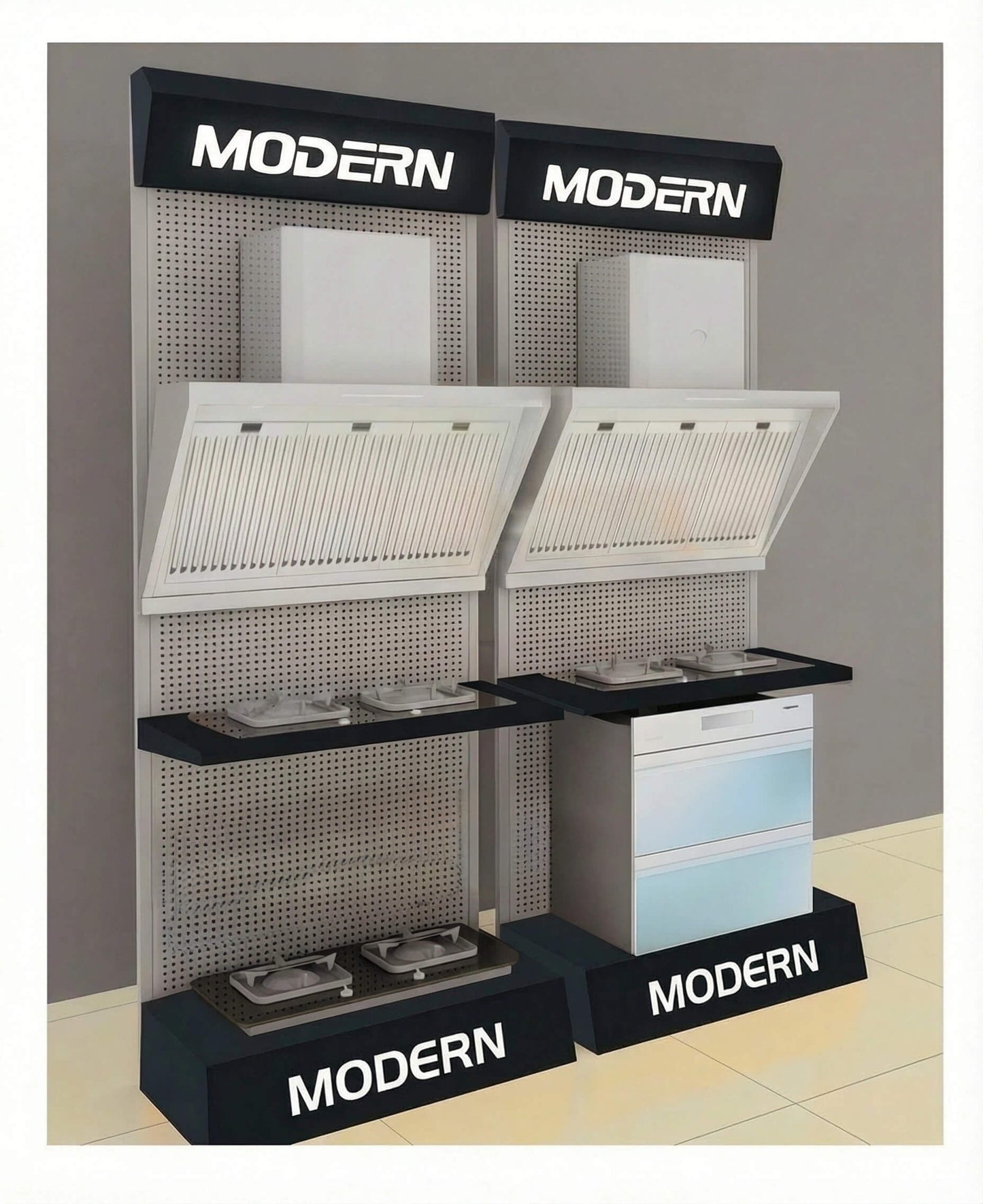 Kitchen & Bathroom Product Display Racks