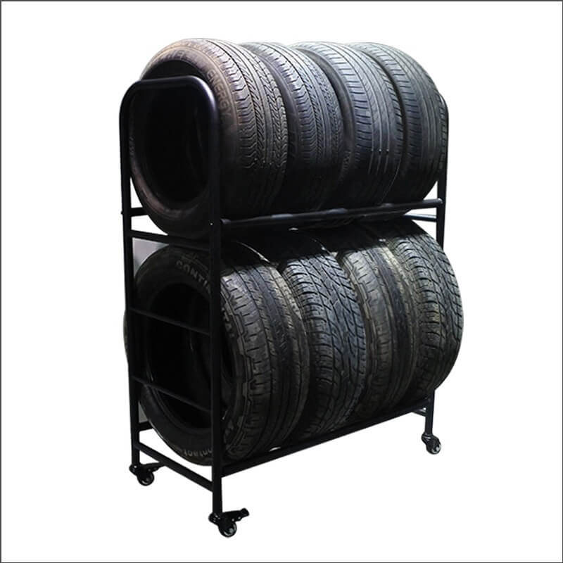 Heavy-Duty Tire Storage Rack – Hais Display