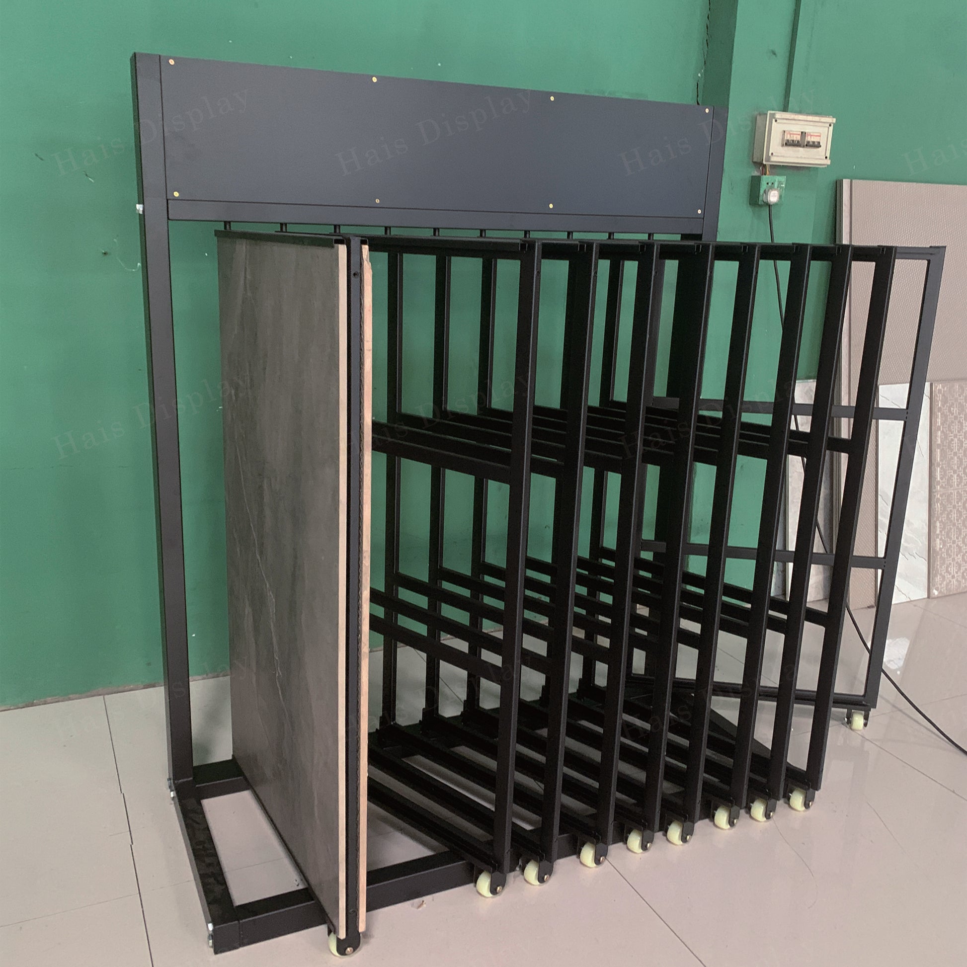 600x1200 Free Stand Tile Display Rack | Hais Display