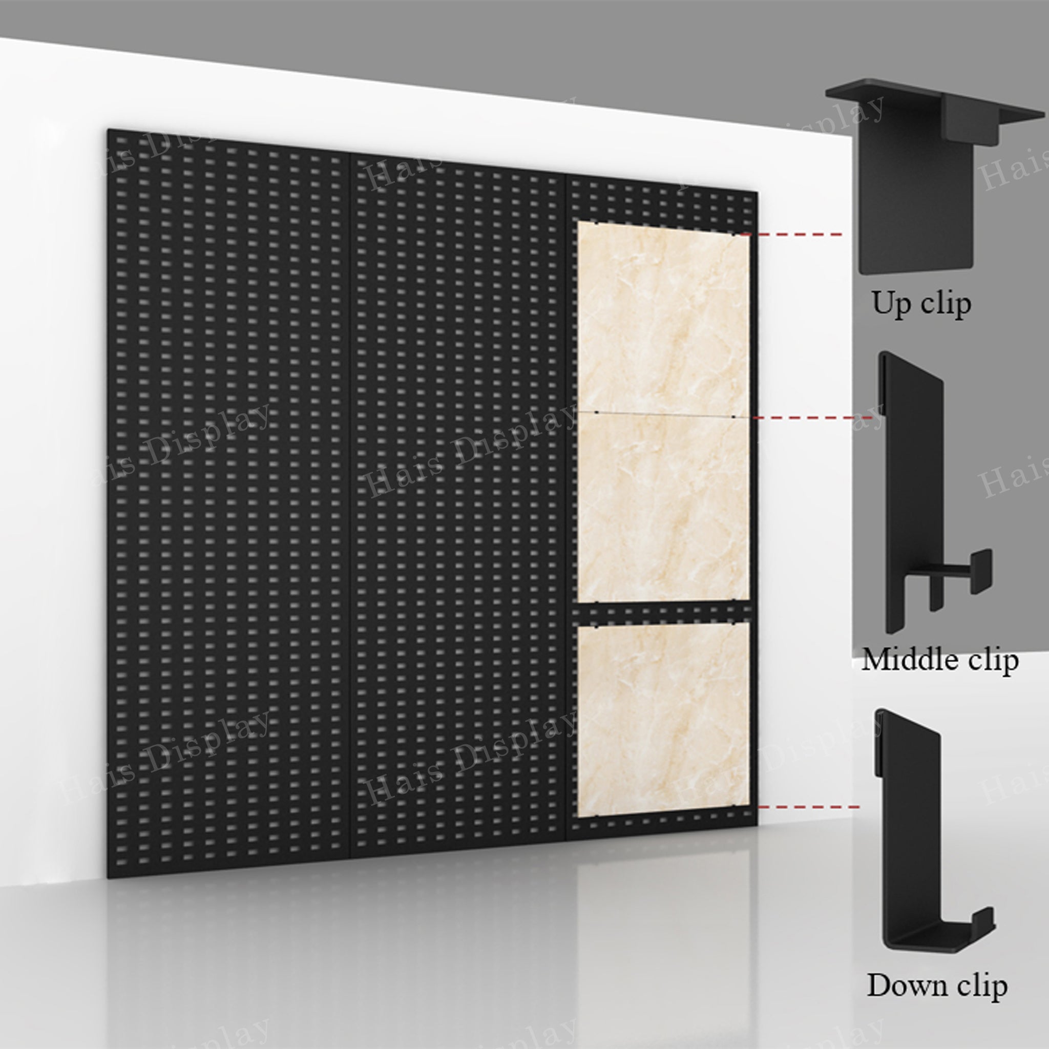 Ceramic Tile Display Rack Stand Panel - 900x2450mm
