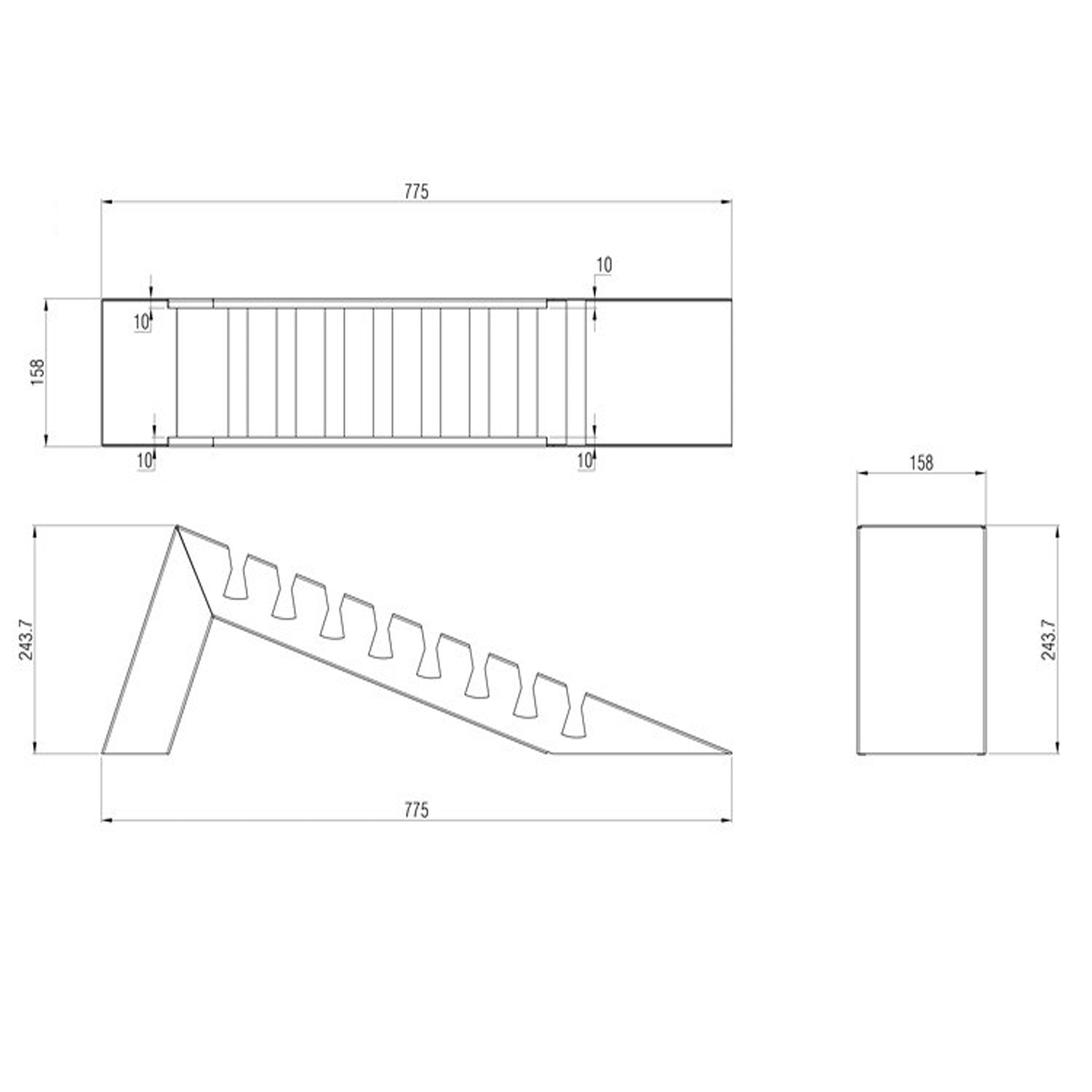 Présentoir à carreaux pour magasin