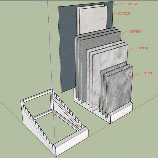 Multiple Ceramic Tile Sample Display Stand