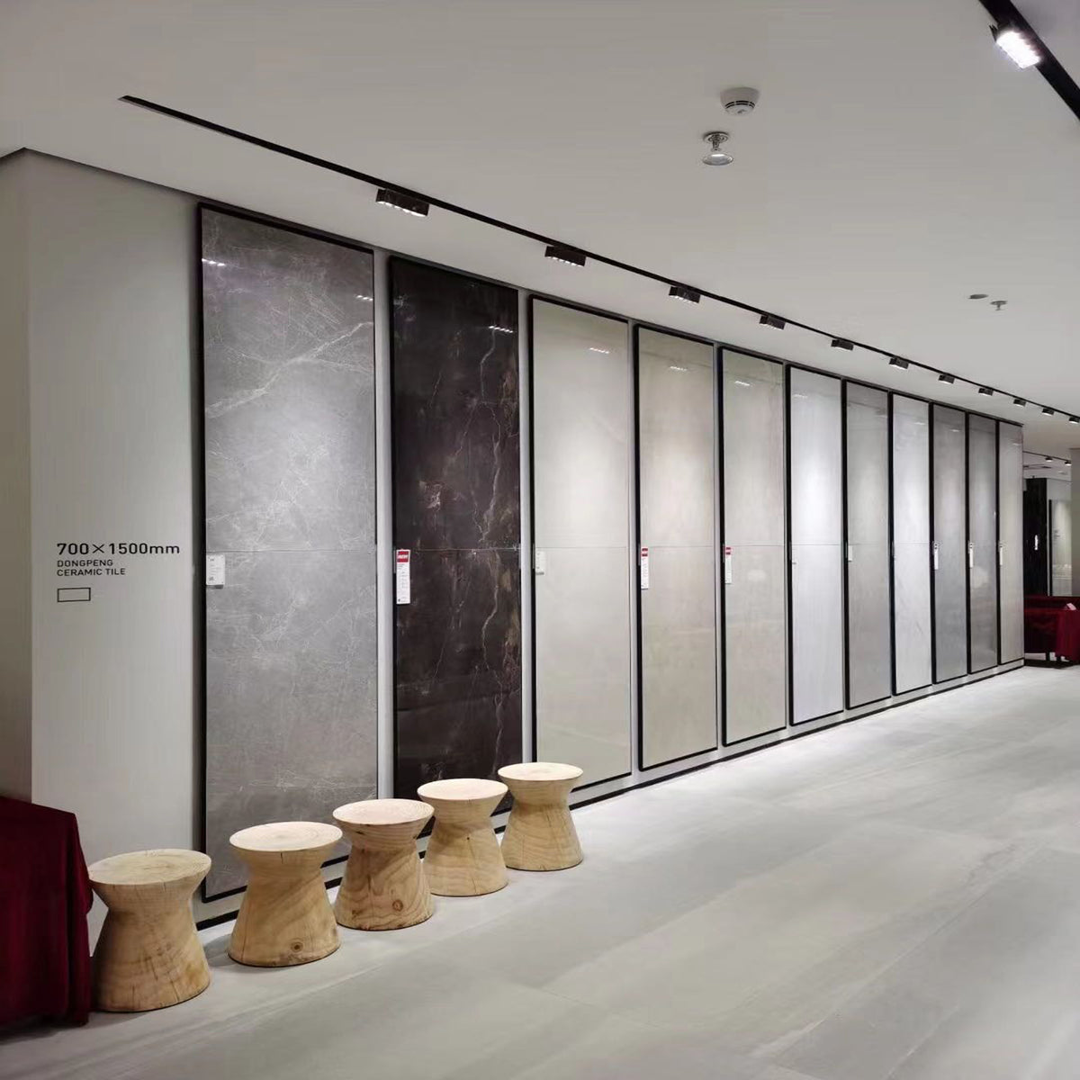 Sample Moulding Display Ceramic Sample Display On Wall | Hais Display