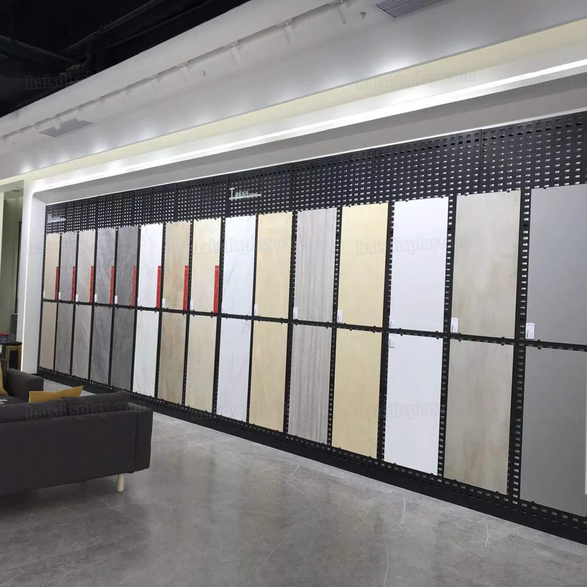 Ceramic Tile Display Rack Stand Panel -1200x2800mm